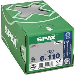 Spax T-Star Plus süllyesztett fejű önmetsző csavar, 100 db, 6 x 110 mm