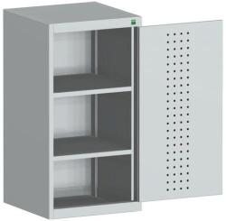 bott Műhelyszekrény Bott Cubio, 100 x 52, 5 x 52, 5 cm, perforált ajtó, szürke-szürke