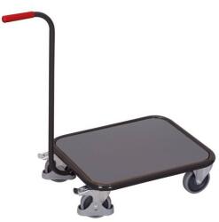 Cordes Platform kocsi fogantyúval, 250 kg-ig, 88 x 88 x 50 cm, szürke
