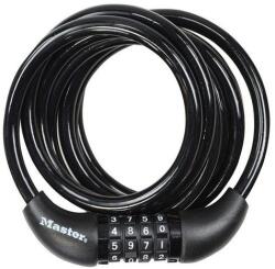 Master Lock spirál kombinált kerékpárzár 1, 8m