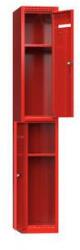Polak Egysoros gardrób V2, piros - manutan - 131 178 Ft
