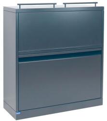 BICA 881 szelektív hulladékgyűjtő állomás, zárt, 80 l