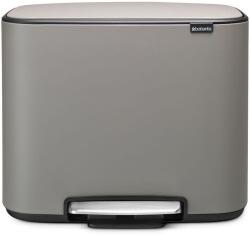 Brabantia Bo pedálos szemetes, 36 l, szürke, Brabantia