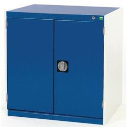 bott Műhely fiókos szekrény Bott Cubio, 80 x 80 x 75 cm, 1 szekrény, szürke-kék