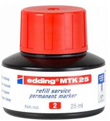 edding MTK 25 tartalék festék alkoholos filchez, piros