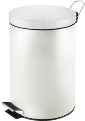 V-Part Pedálos szemetes, 20 l, fehér