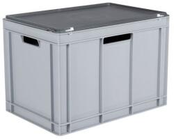 Schoeller Allibert Műanyag euroláda fedővel, 75 l
