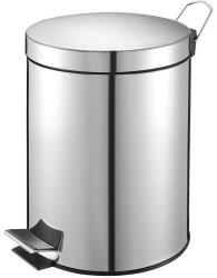 V-Part Pedálos szemetes, 5 l, rozsdamentes acél