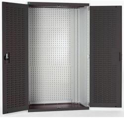 bott Műhelyszekrények perforált panelekkel szerszámtartókhoz/dobozokhoz, 200 x 105 x 52, 5 cm, szürke-antracit
