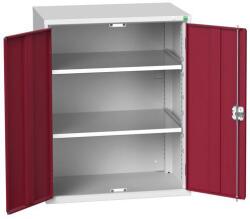 bott Műhelyszekrény polcokkal Bott Verso, 100 x 80 x 55 cm, 2 polc, szürke-piros