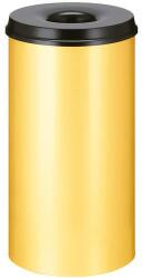 V-Part Tűzálló papírhulladékgyűjtő, 50 l, sárga/fekete