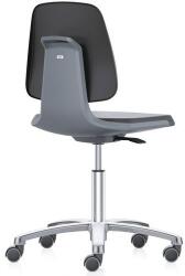 Bimossa Munkaszék Bimos Labsit 9123, háttámla Flex 3D funkcióval, műbőr, alumínium kereszt, antracit