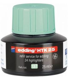 edding HTK 25 tartalék festék szövegkiemelőhöz, pasztellzöld (137)