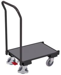 Cordes Euro platformos kocsi fogantyúval, 250 kg-ig, 10 mm-es élvastagság, 74 x 41, 5 x 100 cm, szürke