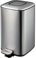 EKO Regent Step Bin szemetes, 12 l, matt rozsdamentes acél - EKO