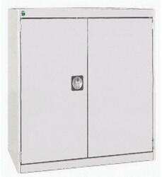 bott Műhelyszekrény Bott Cubio, 90 x 80 x 65 cm, perforált ajtó, szürke-szürke