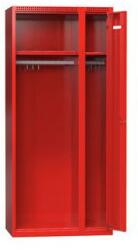 Polak Kombinált gardrób V2, piros - manutan - 187 312 Ft