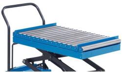 Advanced Handling Görgős panel asztalok emeléséhez, 500 kg-ig, 610 x 1030 mm