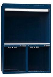 POLAK Vizsgáló munkaállomás, 1462 x 753 x 2219 mm, sötétkék