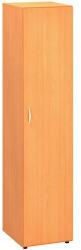 Alfa Office Alfa 500 magas, keskeny szekrény, 178 x 40 x 47 cm, ajtóval - jobbos kivitel, bükk Bavaria mintázat - manutan - 112 205 Ft