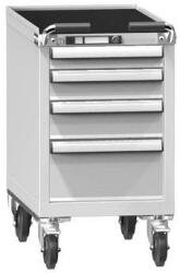 POLAK Műhelykocsi ZHM59-2, 19x36D, 442 x 753 x 810 mm, szürkés-szürke