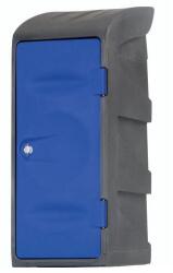 EMP Műanyag öltözőszekrény EMP, polccal és tetővel, 1 rész, kék