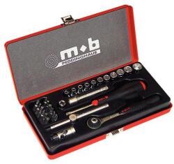 MOB&IUS 6 oldalas 1/4'' Mob bit készlet, 29 db