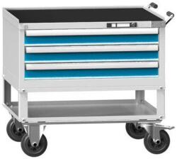 POLAK Műhelykocsi ZKM39-1, 45x36D, 884 x 753 x 855 mm, szürkéskék