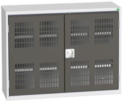 bott Műhelyszekrény polcokkal Bott Verso, drótajtó, 80 x 105 x 35 cm, 2 polc, szürke-antracit