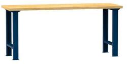 POLAK Kombi műhelyasztal, 89 x 150 x 70 cm, bükk/sötétkék