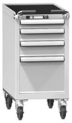 POLAK Műhelykocsi ZHM69-1, 19x36D, 442 x 753 x 910 mm, szürkés-szürke