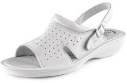 CXS Női bőrszandál LIME, fehér, méret: 40