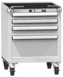 POLAK Műhelykocsi ZAM59-2, 27x27D, 578 x 600 x 785 mm, szürkés-szürke