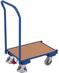 Cordes Euro platformos kocsi fogantyúval, 250 kg-ig, 10 mm-es élvastagság, 74 x 41, 5 x 100 cm, kék