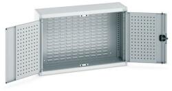 bott Cubio akasztós szekrény, zsalu hátlap, 70 x 105 x 32, 5 cm, szürke-szürke