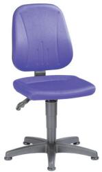 Bimossa Munkaszék Bimos Unitec 9650 siklóval, lábtartó nélkül, szövet, kék