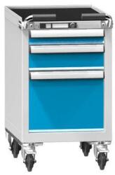 POLAK Műhelykocsi ZLM59-1, 19x27D, 442 x 600 x 785 mm, szürkéskék