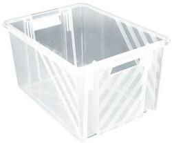 Novap NovaBac műanyag doboz, 10 l, átlátszó