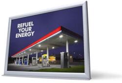 Showdown Displays Infotopper kétodalas betolható panel, A4