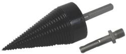 TopTrade fahasító kúp, 2 db 65 mm-es (SDS+ és hatlapfejű) adapterrel, 42 x 92 mm