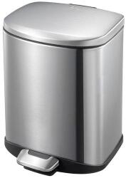 EKO Della Step Bin szemetes, 6 l, rozsdamentes acél - EKO