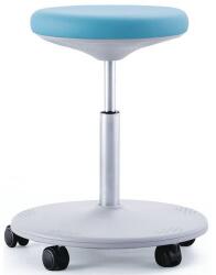 Bimossa Munkaszék Bimos Labster 9107 kerekekkel, műbőr, kék