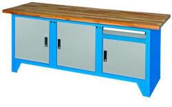 POLAK Hegesztett műhelyasztal Redig, 88 x 200 x 70 cm - manutan - 737 870 Ft