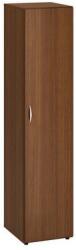 Alfa Office Alfa 500 magas, keskeny szekrény, 178 x 40 x 47 cm, ajtóval - jobbos kivitel, dió mintázat - manutan - 122 123 Ft