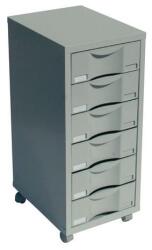 Pierre Henry Mobil konténer Pierre Henry, 6 fiókos, szürke