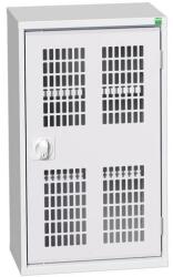 bott Műhelyszekrény polcokkal Bott Verso, drótajtó, 90 x 52, 5 x 35 cm, 2 polc, szürke-szürke