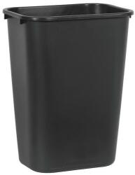 Rubbermaid műanyag szemetes, 39 l, fekete