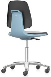 Bimossa Munkaszék Bimos Labsit 9123, háttámla Flex 3D funkcióval, Supertec huzat, alumínium kereszt, kék/antracit - manutan - 186 804 Ft