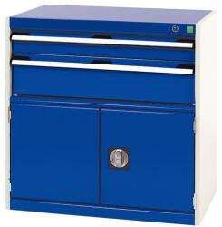 bott SL-85 fiókos műhelyszekrény, 80 cm magas, 2 fiókos, 1 szekrény