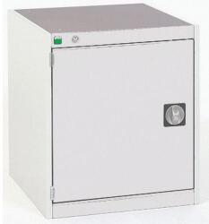 bott Műhelyszekrény Bott Cubio, 80 x 52, 5 x 52, 5 cm, perforált ajtó, szürke-szürke